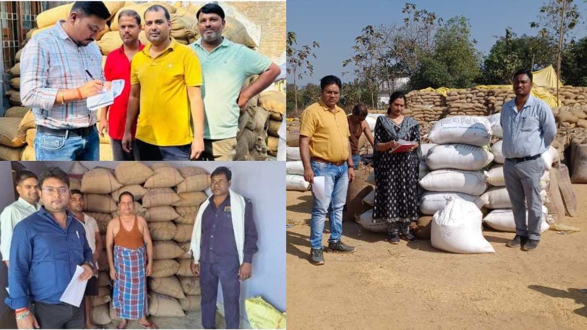 CG News : अवैध धान संग्रहण पर कार्रवाई जारी, सत्यापन में मिलान नहीं होने पर 1.46 करोड़ के धान का कराया गया रकबा समर्पण