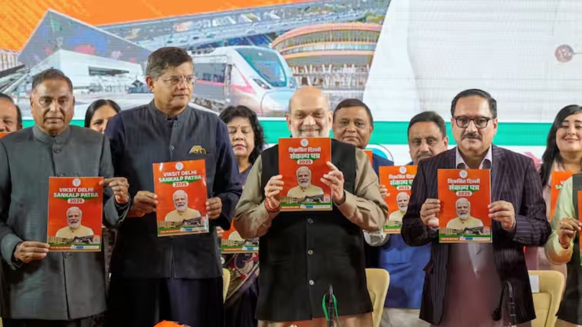 मजदूरों को हर महीने 10 हजार, यमुना रिवर फ्रंट और दिल्ली को भ्रष्टाचार मुक्त करने का दावा, बीजेपी के तीसरे संकल्प पत्र से निकली वादों की झड़ी