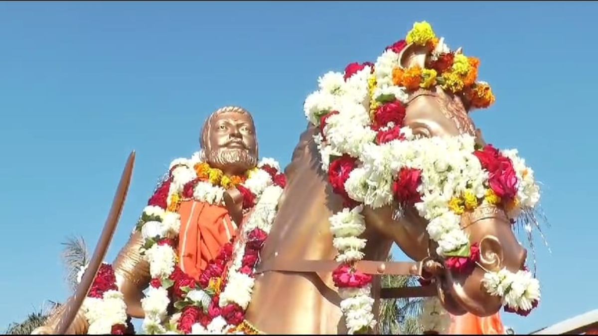 जापान में बजेगा भारत का डंका: छत्रपति शिवाजी महाराज की प्रतिमा टोक्यो में होगी स्थापित, महाराष्ट्र से निकली रथ यात्रा का ग्वालियर पहुंचने पर भव्य स्वागत