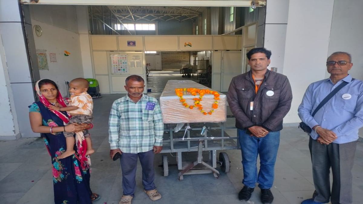 MP के मजदूर ने गोवा में 5 लोगों को दी नई जिंदगी: एक्सीडेंट के बाद ब्रेन डेड, ग्रीन कॉरिडोर बनाकर 3 राज्यों में भेजे गए ऑर्गन