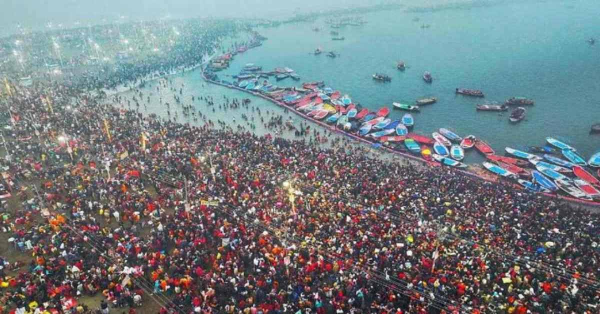 महाकुंभ में उमड़ रहा श्रद्धालुओं का सैलाब : आज 1.95 करोड़ लोगों ने संगम में लगाई डुबकी, जानिए अब तक कुल कितने श्रद्धालु कर चुके हैं स्नान