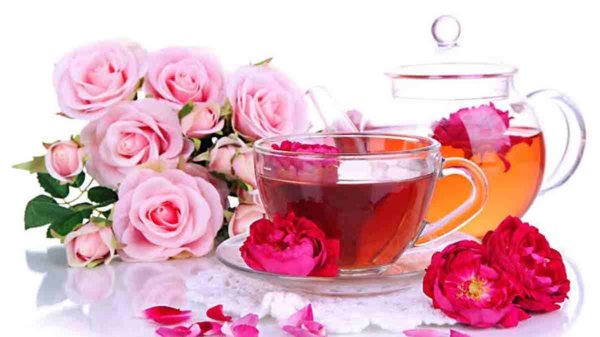 Health tips-तनाव दूर करती है गुलाब की चाय, यहां जाने इसके कई फायदे…