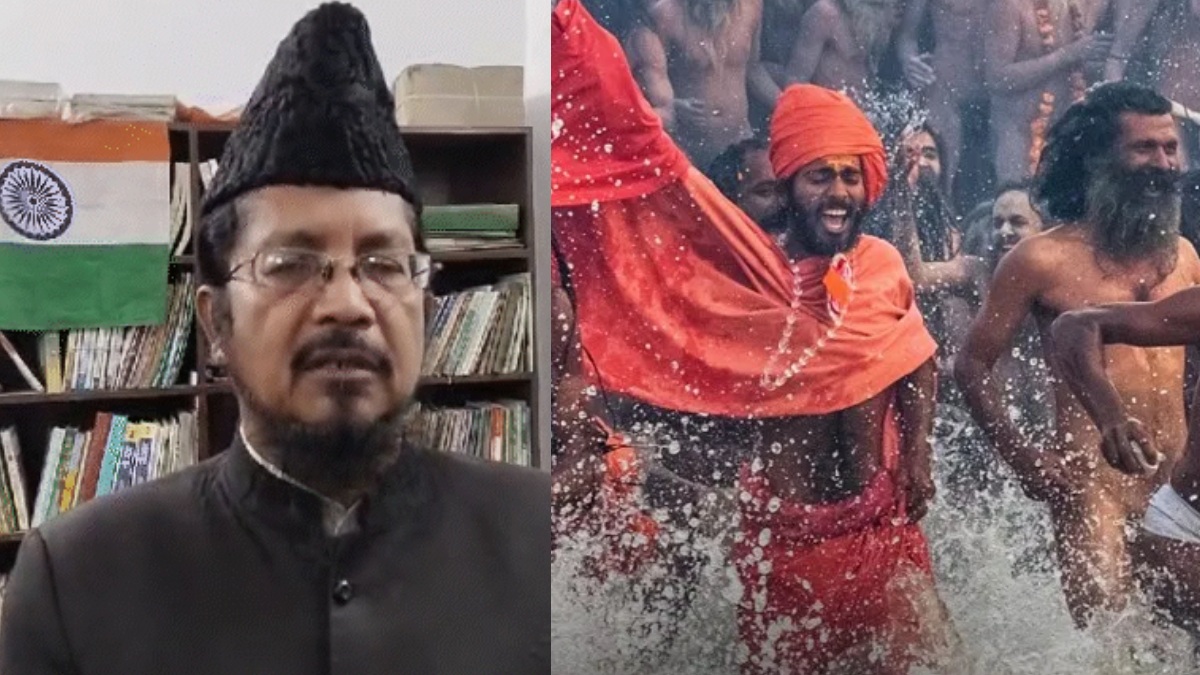 महाकुंभ को लेकर विवादित बयान : मौलाना शहाबुद्दीन बोले- वक्फ की जमीन पर लग रहा महाकुंभ, अखाड़ा परिषद की मानसिकता संकीर्ण