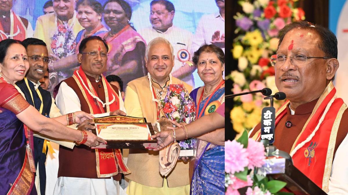 बृहन्महाराष्ट्र मंडल का 73वां वार्षिक अधिवेशन: मुख्यमंत्री साय ने मराठी समाज से जुड़े प्रबुद्ध जनों का किया सम्मान, कहा- महाराष्ट्र और छत्तीसगढ़ के मध्य है अटूट सांस्कृतिक संबंध