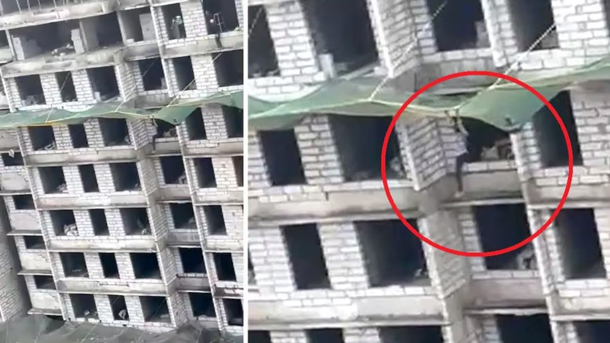 भाई….’किस्मत’ हो तो ऐसी: मुंबई में युवक ने सुसाइड करने 13वीं मंजिल से 3 बार लगाई छलांग, हर बार बच गया, वीडियो हुआ वायरल