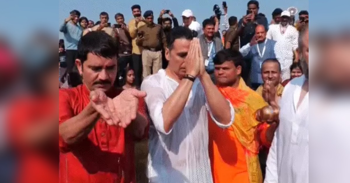 हर-हर गंगे… अक्षय कुमार ने संंगम में लगाई आस्था की डुबकी, बोले- महाकुंभ सनातन संस्कृति का सबसे बड़ा त्यौहार