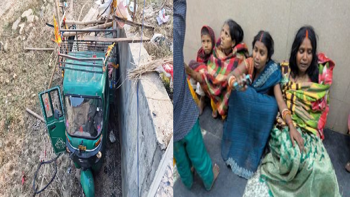 आरा में मुंडन कराकर लौट रहा परिवार हुआ हादसे का शिकार, 4 की मौत, कई लोग घायल