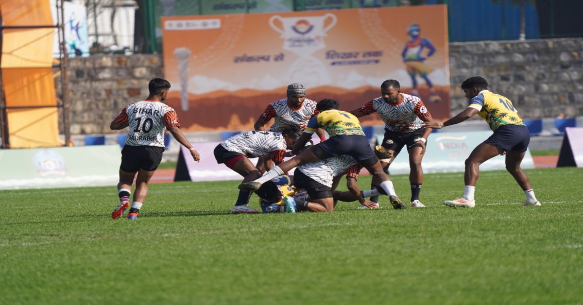 38th National Games : हरियाणा पुरुष और ओडिशा महिला रग्बी सेवेंस टीम ने जीता स्वर्ण पदक, महाराष्ट्र को 22-7 से दी शिकस्त