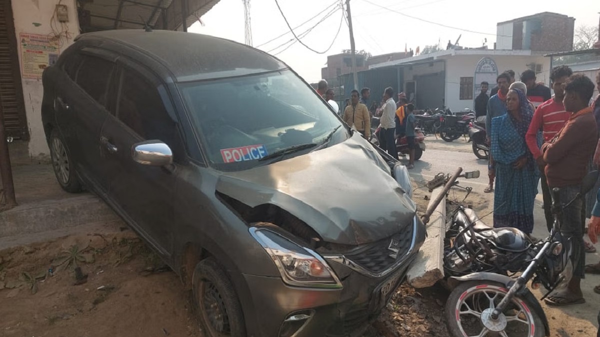 गोपालगंज में दरोगा की कार से बच्चे की मौत, गुस्साए ग्रामीणों ने पुलिस को बनाया बंधक