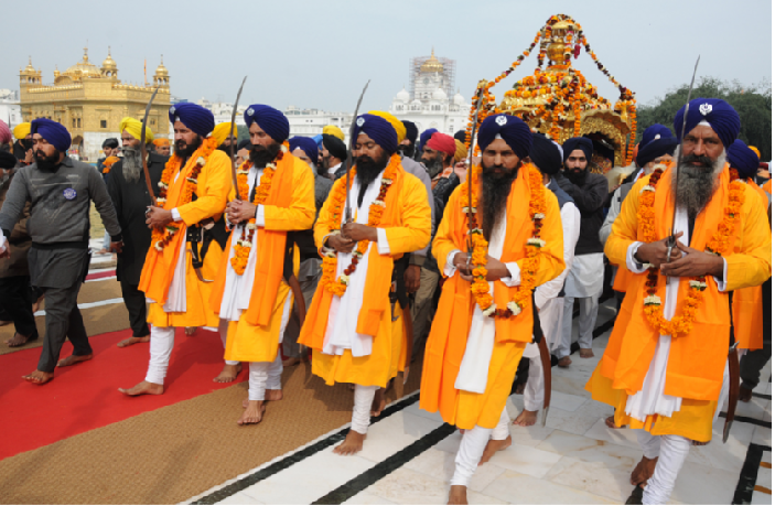 गुरु गोबिंद विवाह पर्व : नगर कीर्तन में जयकारों और नगाड़ों की गूंज