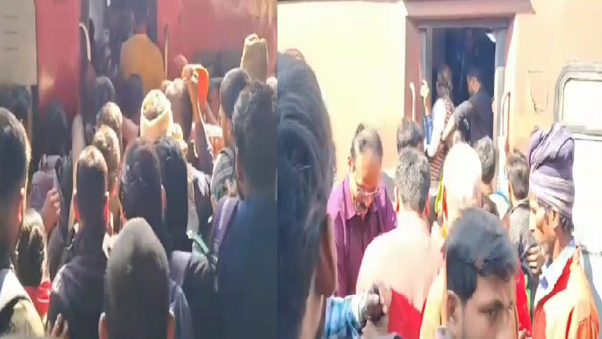 पटना जंक्शन पर यात्रियों का बुरा हाल, जनरल और AC में पांव रखने तक की जगह नहीं, रिजर्वेशन वाले को भी नहीं मिल पा रहा सीट