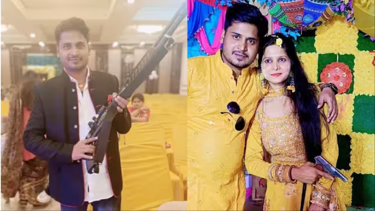 मेहंदी में हथियार के साथ फोटो खिंचवाना दुल्हन को पड़ा महंगा, पुलिस ने जीजा, साली और साले के खिलाफ दर्ज किया मुकदमा
