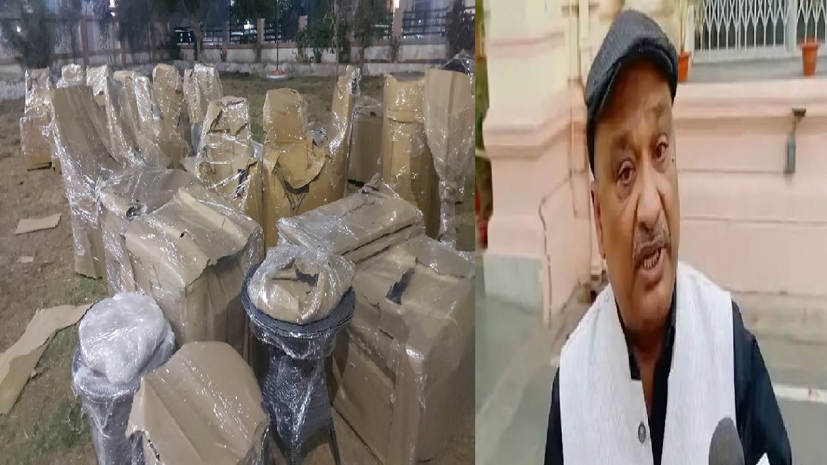 पूर्व राजद MLC सुनील सिंह का बंगला जबरन खाली कराया गया, पुलिस ने सारा सामान निकाला बाहर