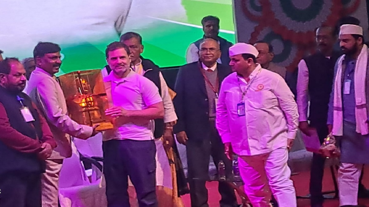 जगलाल चौधरी के जयंती समारोह में शामिल हुए राहुल गांधी, केंद्र सरकार पर जमकर साधा निशाना, कहा- मैंने मीडिया सेक्टर में एक भी दलित…