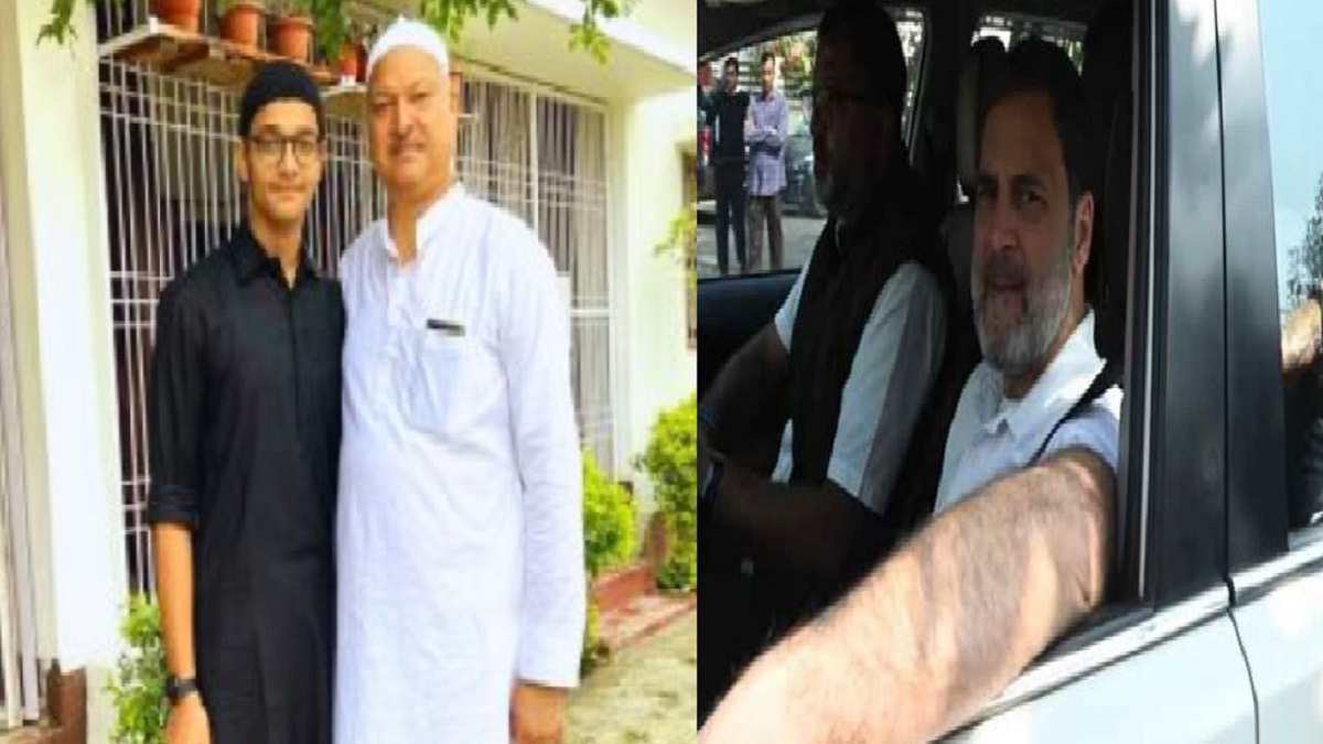 पटना एयरपोर्ट से सीधे शकील अहमद खान के घर पहुंचे राहुल गांधी, विधायक के बेटे ने की थी आत्महत्या