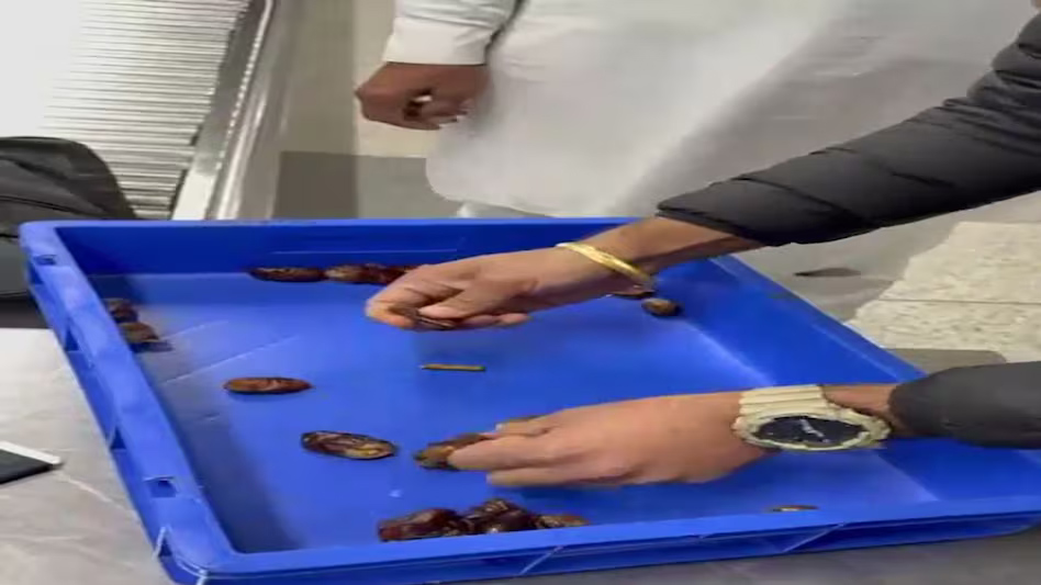 खजूर से निकला सोना; दिल्ली एयरपोर्ट पर कस्टम विभाग का एक्शन, खजूर में छिपाकर लाया सोना ऐसे पकड़ाया