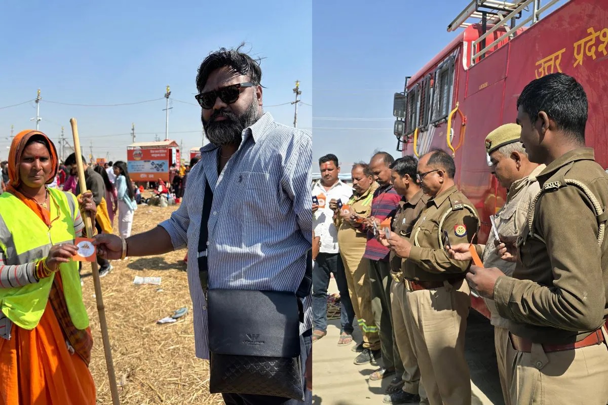 Mahakumbh 2025: Kota के ज्वेलर्स ने सफाई कर्मचारियों और पुलिस कर्मचारियों को दान किए 10 हजार चांदी के सिक्के