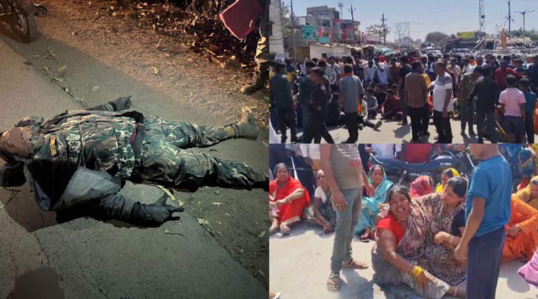 छत्तीसगढ़ : अलग-अलग सड़क दुर्घटनाओं में पुलिसकर्मी समेत 2 की मौत, लोगों ने NH-30 पर किया चक्काजाम  