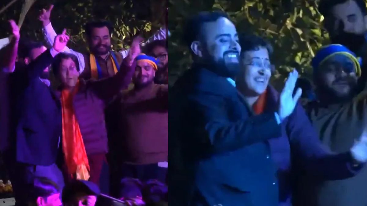 Atishi Dance Video: दिल्ली में AAP की हार के बाद भी आतिशी ने किया डांस, हरियाणवी सॉन्ग ‘बाप तो बाप रहेगा…’ गाने पर कार्यकर्ताओं के साथ जमकर लचकाए कमर