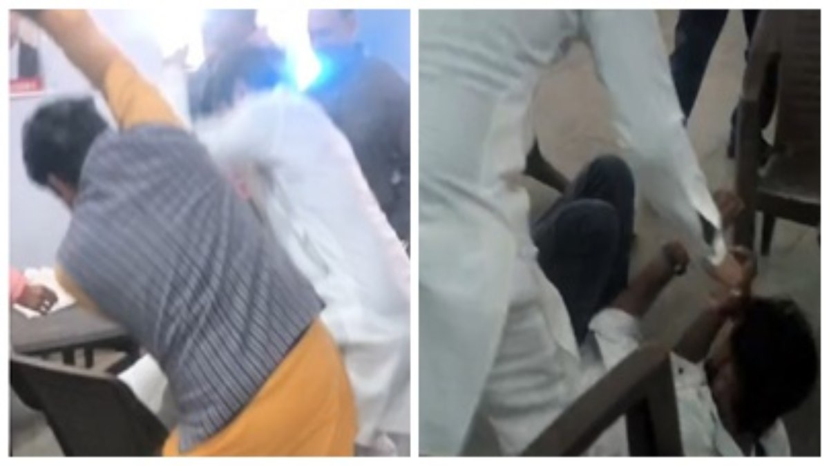 कोर्ट परिसर में हाईवोल्टेज ड्रामा: हिंदू लड़की से मैरिज करने कोर्ट पहुंचा मुस्लिम युवक, पीछे से पहुंच गया हिंदू संगठन, जमकर की पिटाई 