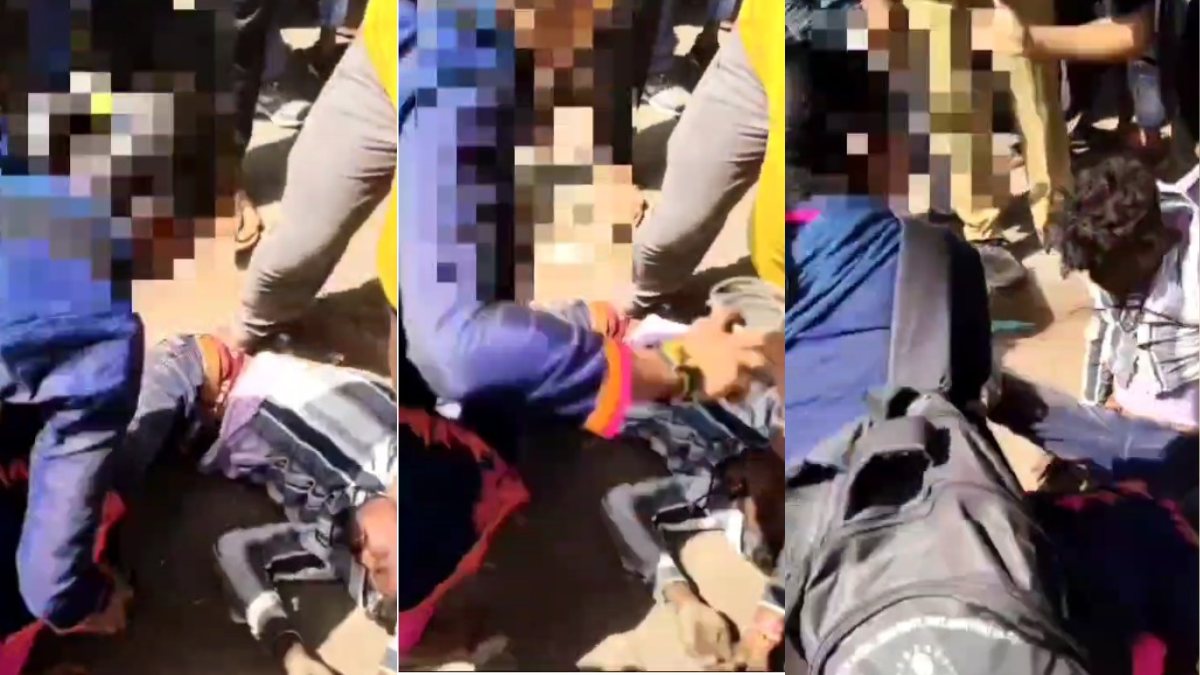 छात्रा ने दिया छेड़खानी का करारा जवाब, कैट कॉलिंग करने पर मनचले की चप्पलों से पिटाई, फिर हाथ जोड़ मांगने लगा…