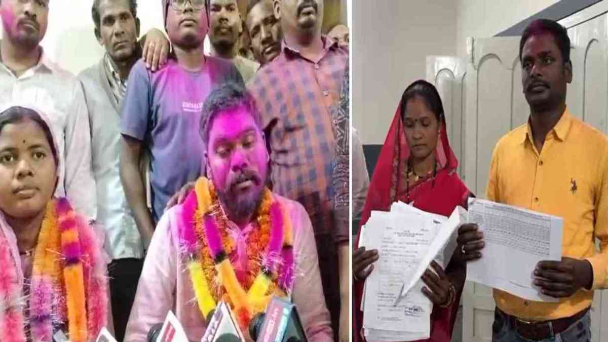 जिला पंचायत की एक सीट पर दो प्रत्याशियों की जीत! : कांग्रेस समर्थित ने 800 तो भाजपा अधिकृत प्रत्याशी ने 74 वोट से जीतने का किया दावा, फैसला आज
