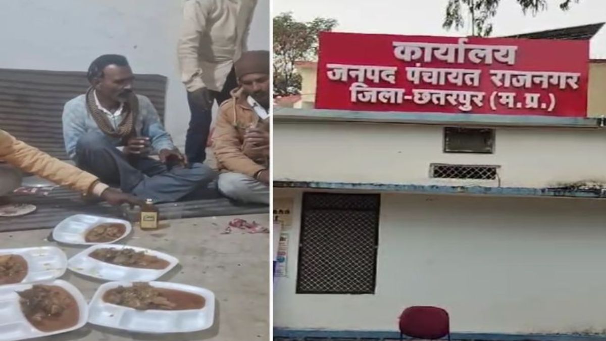 पंचायत सचिव का जाम छलकाते वीडियो वायरलः जनपद CEO बोले- पंचायत भवन में नहीं प्रायवेट बिल्डिंग में हो रही थी पार्टी, पार्टी नहीं करने की दी गई हिदायत