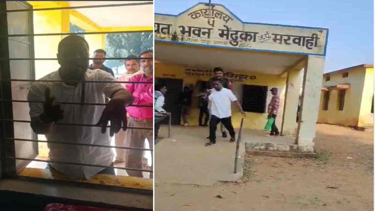 कांग्रेस नेता की दबंगई! : समय खत्म होने के बाद भी नामांकन जमा लेने का बनाया दबाव, नहीं लेने पर मचाया हंगामा, चुनाव अधिकारी को देख लेने की दी धमकी