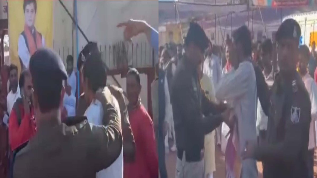 केंद्रीय मंत्री सिंधिया के जनता दरबार में बवाल: बर्खास्त शिक्षक ने पेट्रोल उड़ेलकर की आत्मदाह की कोशिश, जानिए किस बात से था नाराज