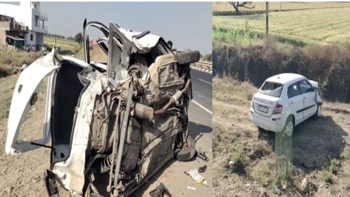 महाकाल दर्शन कर गुजरात जा रहे श्रद्धालुओं की कार दुर्घटनाग्रस्तः एक की मौत, चार घायल, बछड़े को बचाने के चक्कर में हुआ हादसा