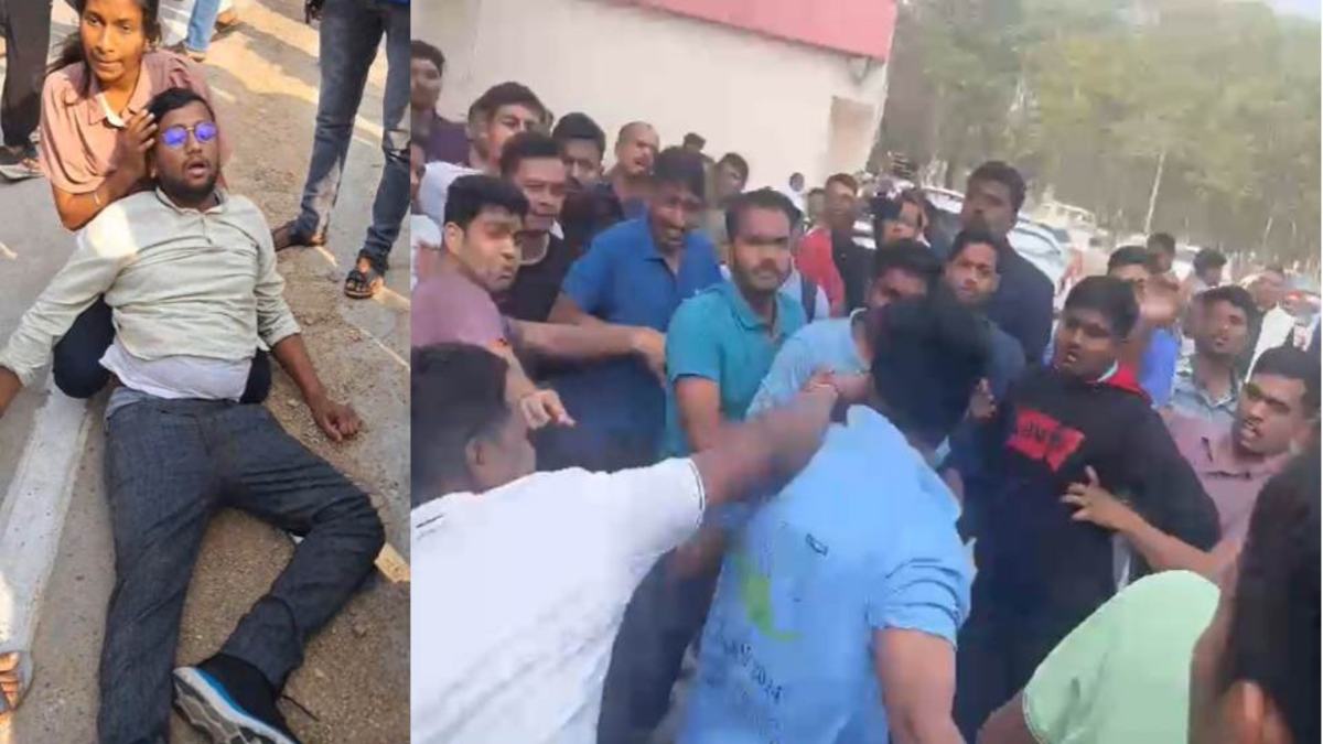 Breaking : गुरु घासीदास विश्वविद्यालय में छात्रों के दो गुटों में जमकर मारपीट, 2 गंभीर रूप से घायल, देखें Video …