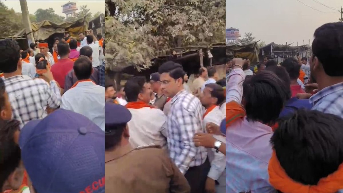 नगरीय निकाय चुनाव : फर्जी मतदान का मामला, भाजपा कार्यकर्ताओं ने महिला को पकड़ा