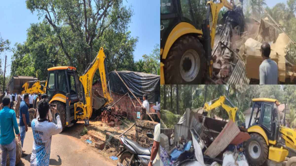 भारत-पाक मैच के समय लगाए ‘पाकिस्तान जिंदाबाद’ के नारे, कबाड़ मालिक की दुकान पर चला बुलडोजर
