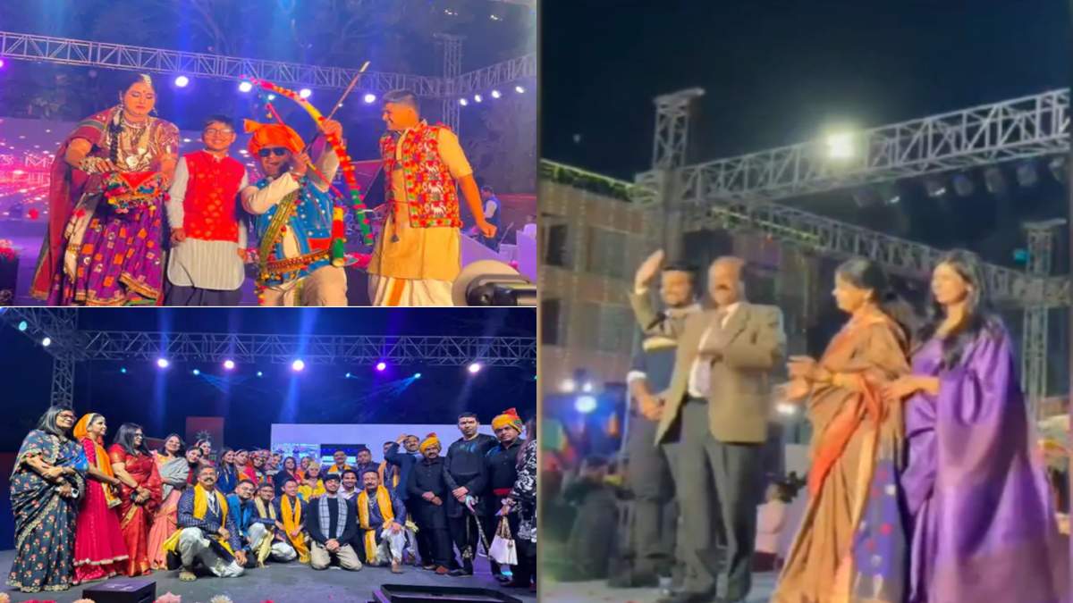 IPS मीट में अफसरों का अनोखा अंदाज: DGP कैलाश मकवाना ने पत्नी संग किया रैंप वॉक, देखें VIDEO