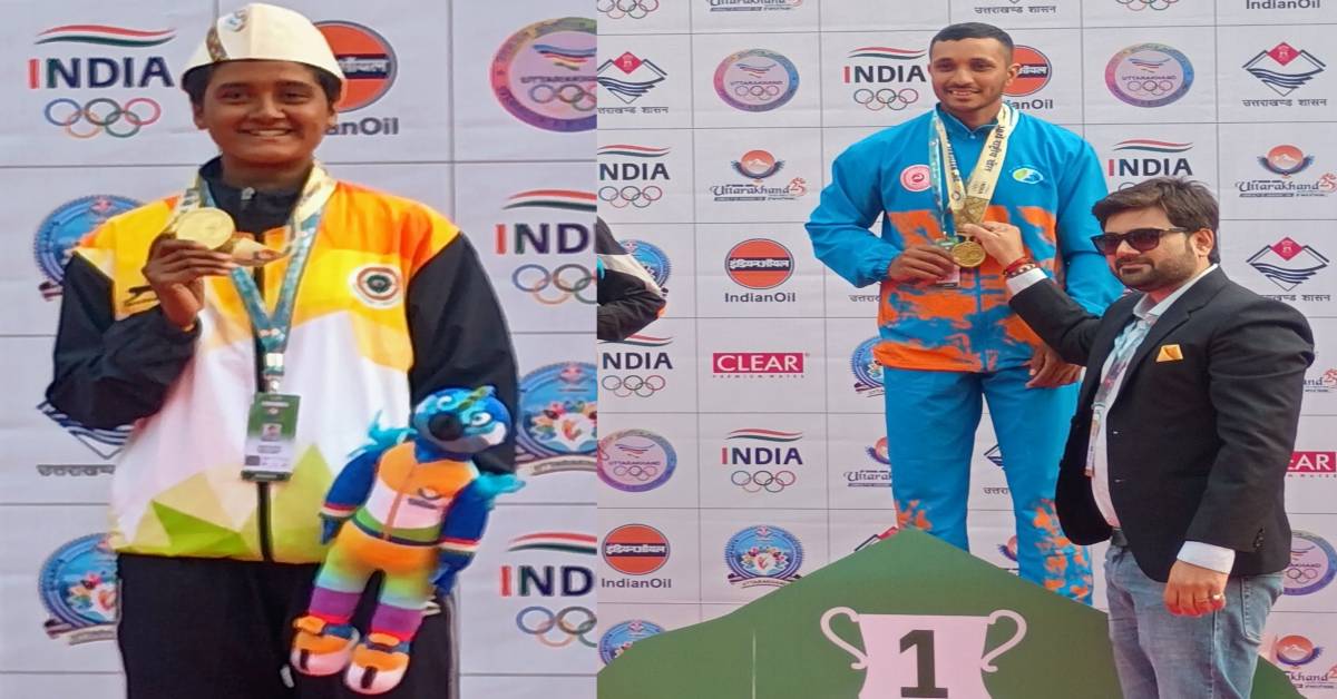 38th National Games : कैनो स्लालॉम प्रतियोगिता में मध्य प्रदेश और आंध्र प्रदेश के खिलाड़ी ने मारी बाजी, पुरुष वर्ग में इनकी हुई जीत
