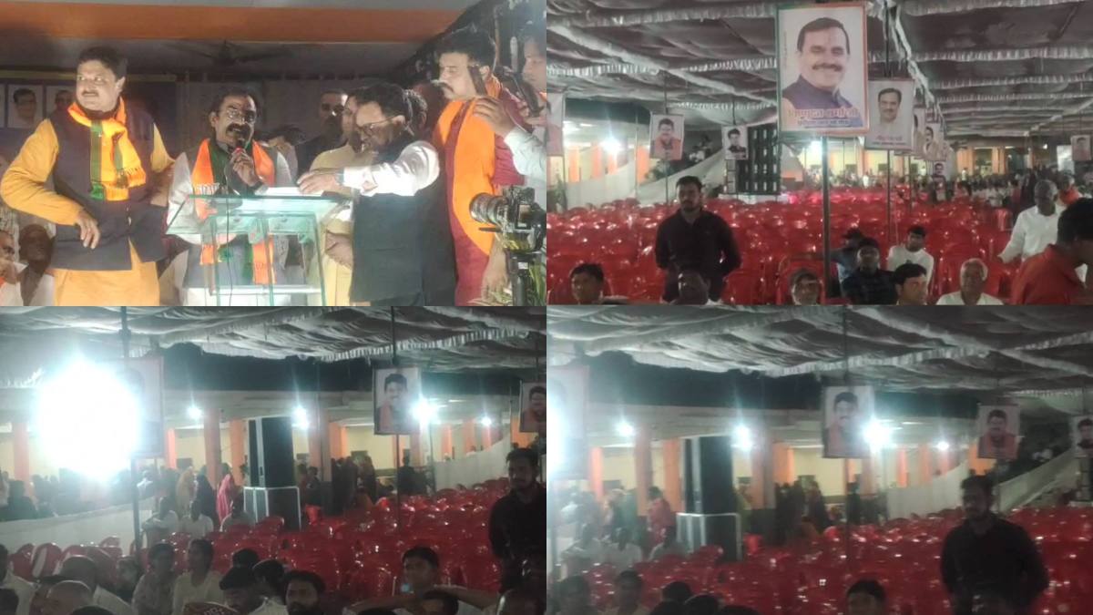 नेता जी के साथ ये क्या हो गया! मंच पर भाषण देते रहे मंत्री राकेश सिंह, कुर्सी छोड़ भागते नजर आए लोग, जानिए आखिर क्यों हुआ ऐसा?
