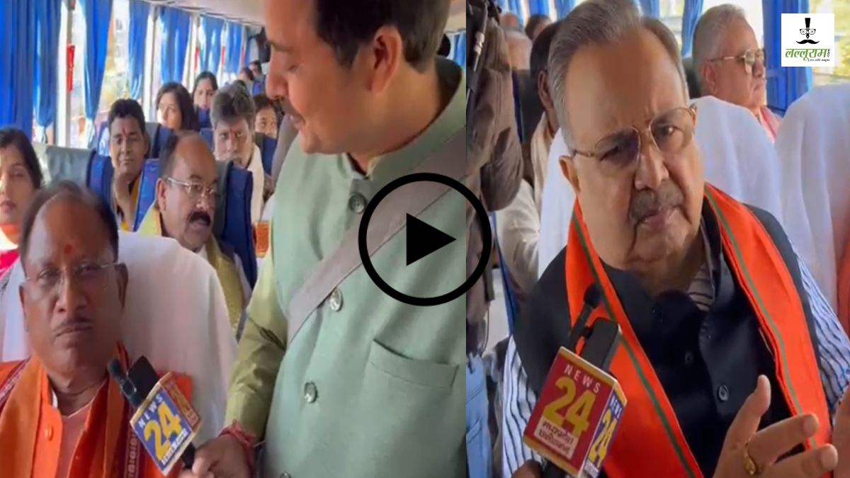 EXCLUSIVE : संगम की धरती से सीएम साय ने राहुल गांधी पर ली चुटकी, बोले- उनको तो हमारे संतों ने धर्म से ही बाहर कर दिया… रमन सिंह ने कही ये बात