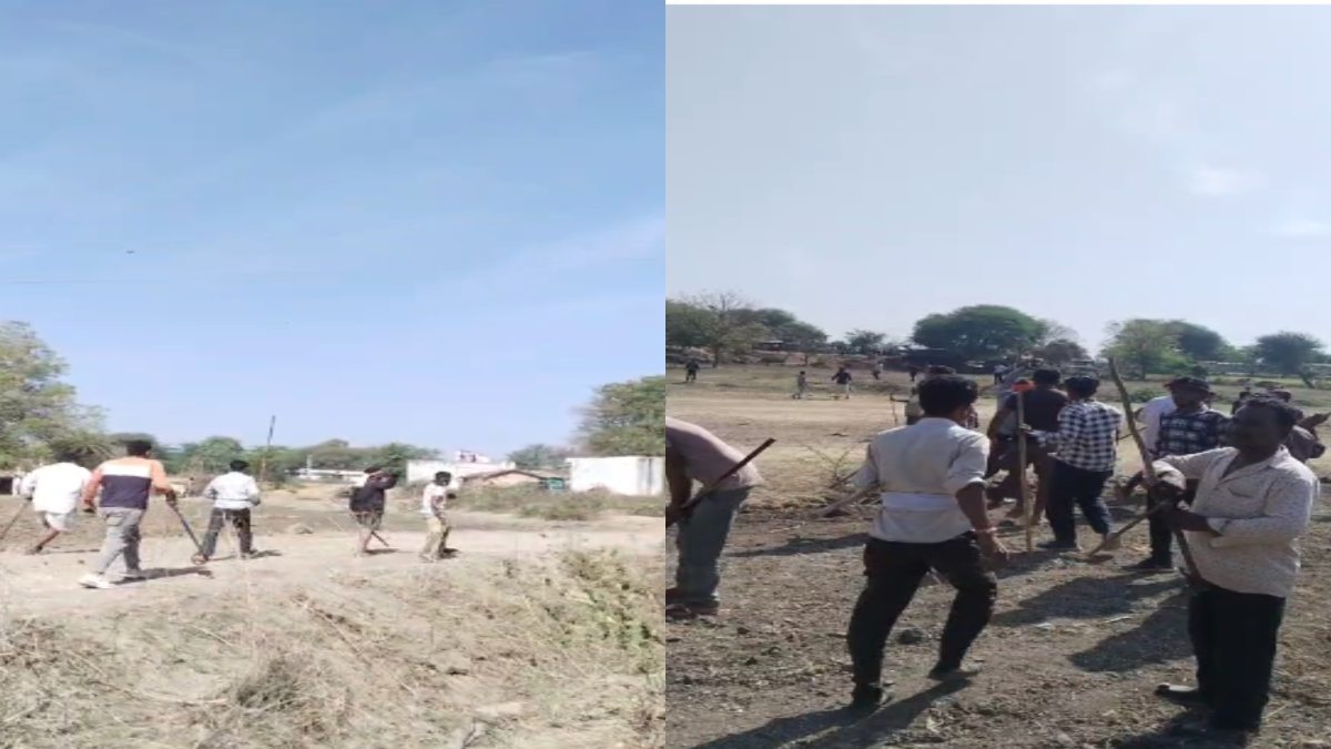 एक ही समाज के दो पक्षों में बवाल: जमकर चले पत्थर और लाठी-डंडे, जानिए क्या है पूरा मामला