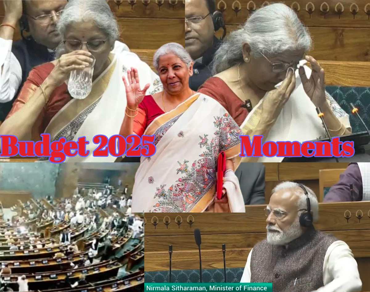 Budget 2025 Moments: वित्त मंत्री की मधुबनी पेंटिंग वाली साड़ी, 77 मिनट की स्पीच में 5 बार पानी पीना; पीएम मोदी का 14 सेकंड टेबल थपथपाना, अखिलेश को फटकार, देखें बजट-2025 के मोमेंट्स