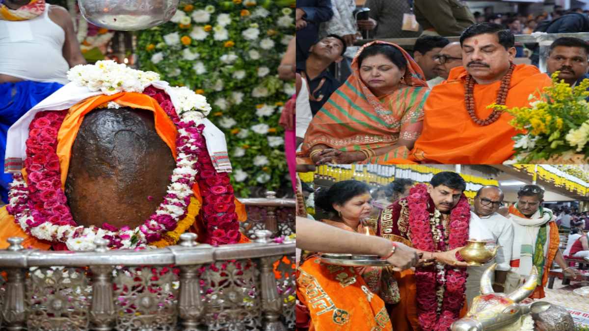 मोहन की शिवभक्ति: महाकाल के दर पर मुख्यमंत्री डॉ मोहन, महाशिवरात्रि पर की पूचा-अर्चना