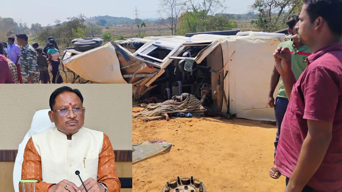 छत्तीसगढ़ : सड़क हादसे में 4 की मौत, मुख्यमंत्री साय ने जताया दुःख, घायलों के बेहतर इलाज के दिए निर्देश  