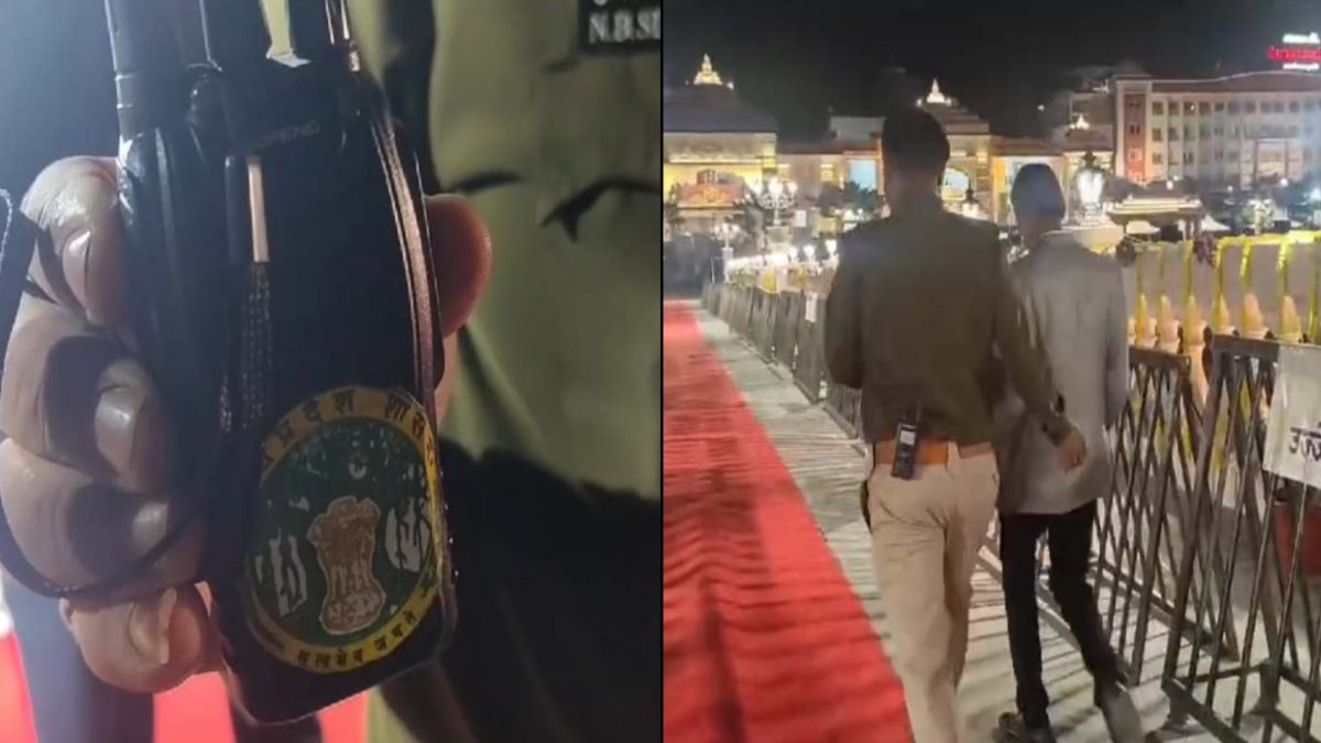 CM की सुरक्षा में चूक: सिक्योरिटी ऑफिसर बनकर मंच तक पहुंचा संदिग्ध, फर्जी ID और वॉकी बरामद
