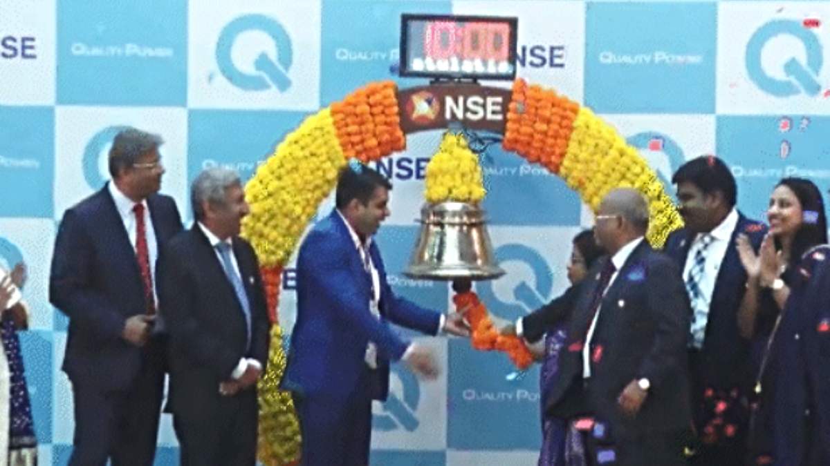 Quality Power IPO Share Listing: 432 रुपए पर लिस्ट हुआ आईपीओ, 1.29 गुना हुआ था सब्सक्राइब, जानिए अन्य डिटेल्स…