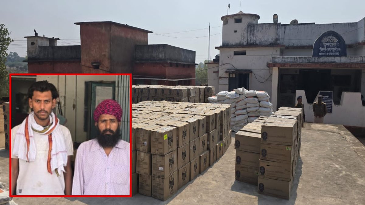 ऑपरेशन आघात : पुलिस ने की बड़ी कार्रवाई, 3 करोड़ की शराब के साथ दो अंतराज्यीय तस्कर गिरफ्तार 