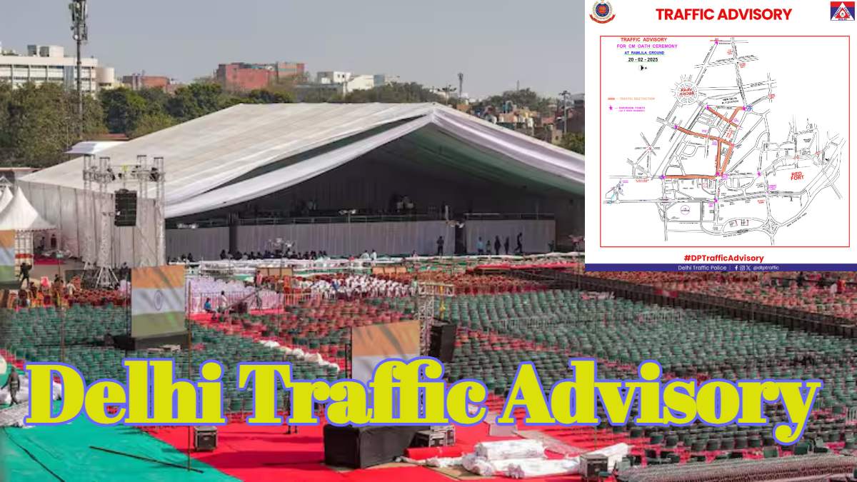 Delhi Traffic Advisory: दिल्ली CM रेखा गुप्ता के शपथ ग्रहण समारोह पर आज बंद रहेंगे ये रूट्स, रामलीला मैदान से गुजरने वाले इन रास्तों पर जाने से बचें, पढ़ें ट्रैफिक एडवाइजरी
