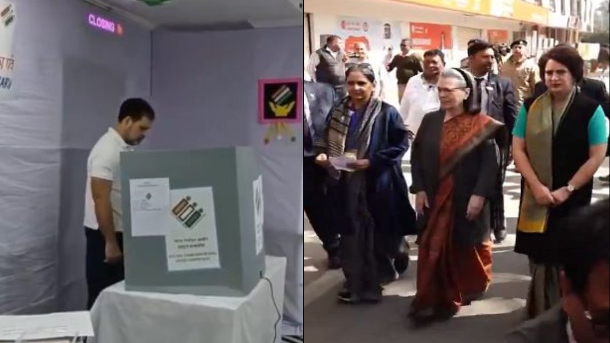 Delhi Chunav 2025 Voting: सोनिया, राहुल और प्रियंका गांधी ने किया मतदान, कहा- दिल्ली की जनता ऊब चुकी है…