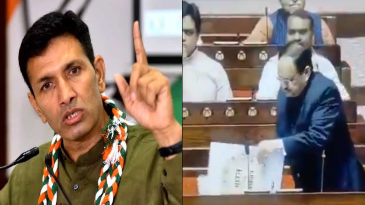 जेपी नड्डा पर संविधान के अपमान का आरोप: जीतू पटवारी पर BJP का पलटवार, कहा- महू में किए पाप झूठे VIDEO प्रचारित कर नहीं धुल सकते