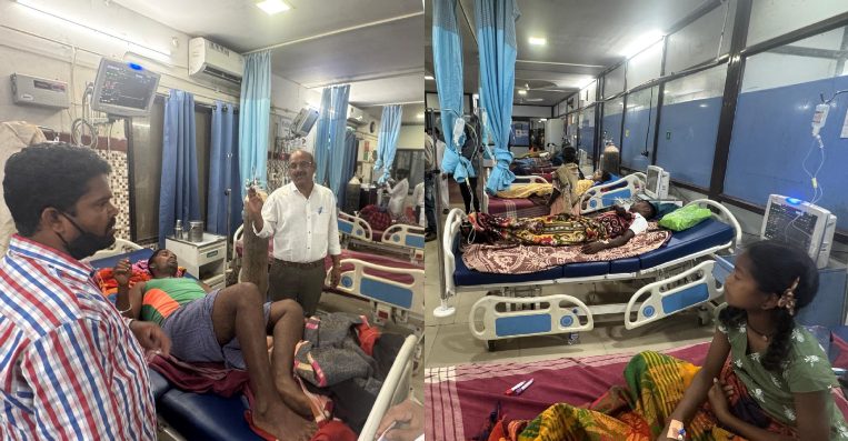 CG News : छठी कार्यक्रम में चिकन-मटन खाने से 15 लोग पड़े बीमार, अस्पताल में कराया गया भर्ती, स्वास्थ्य विभाग में मचा हड़कंप