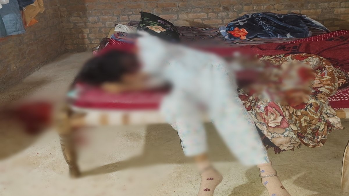 हैवानियत! अवैध संबंध के शक में पति ने की पत्नी की बेरहमी से हत्या, धारदार हथियार से रेता गला 