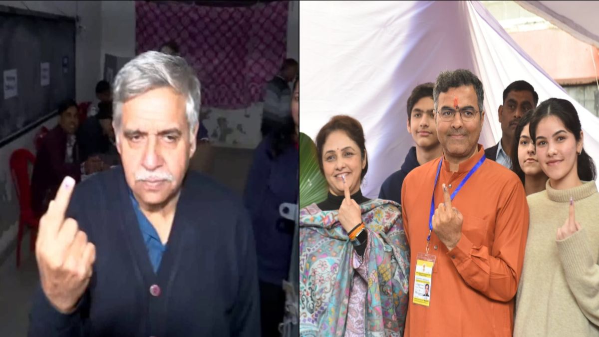 Delhi Chunav 2025: नई दिल्ली सीट पर कड़ा मुकाबला, BJP प्रत्याशी प्रवेश वर्मा और कांग्रेस कैंडिडेट संदीप दीक्षित ने किया मतदान, जानें अरविंद केजरीवाल की सीट का हाल